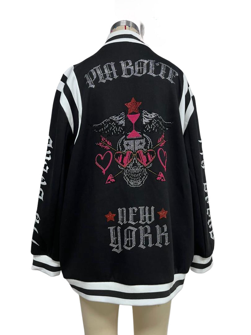 College Jacket Strass Stones PA FW 24