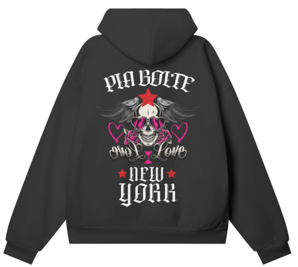 Hoodie SKULL LOVE (woman & men)