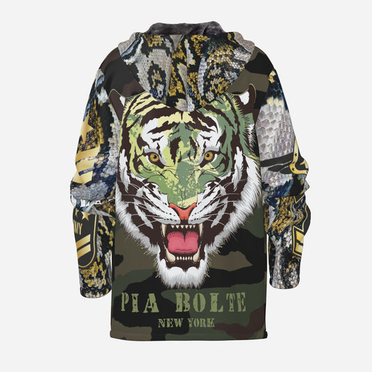 Hoodie jacket military TIGER (unisex) ʟɪᴍɪᴛᴇᴅ