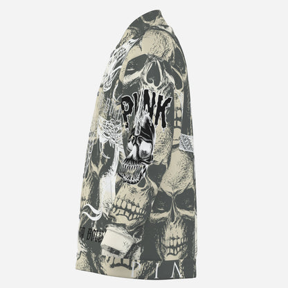 College Jacket Skull black/white ᴸᴵᴹᴵᵀᴱᴰ