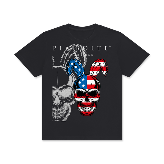 T-Shirt American Skull Bunny (unisex) ʟɪᴍɪᴛᴇᴅ