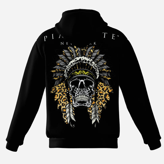 Hoodie black indianer skull ʟɪᴍɪᴛᴇᴅ