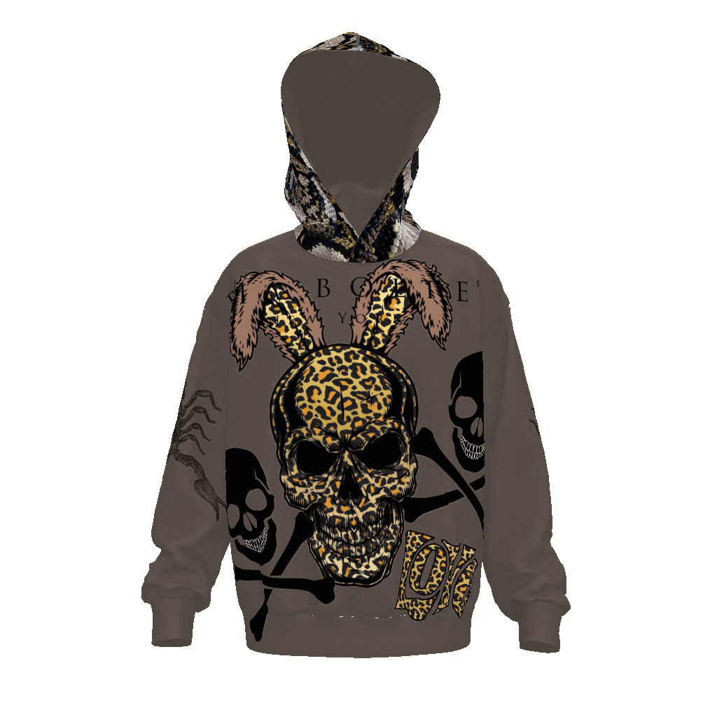 Hoodie Skulls Chief Indianer Skullbunny ʟɪᴍɪᴛᴇᴅ (unisex)